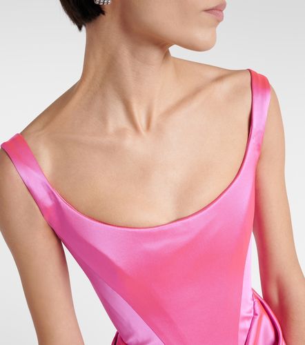 Robe longue Camille en satin - Vivienne Westwood - Modalova