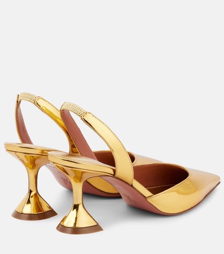 Escarpins slingback Holli 70 en cuir - Amina Muaddi - Modalova