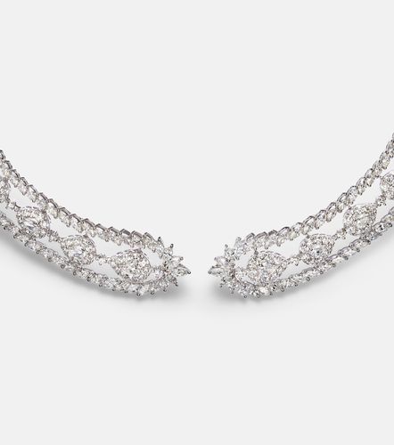Choker Y-Couture en or blanc 18 ct et diamants - Yeprem - Modalova
