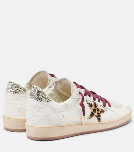 Baskets Ball Star en cuir et daim - Golden Goose - Modalova