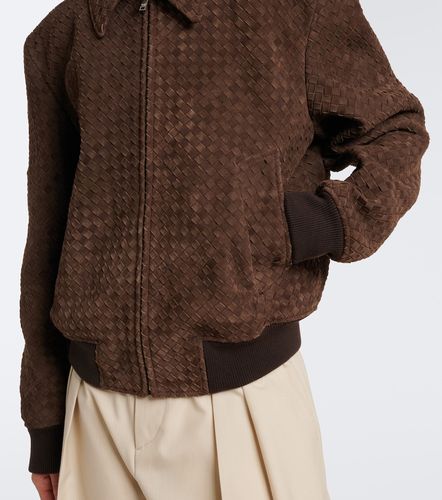 Blouson en daim Intrecciato - Bottega Veneta - Modalova