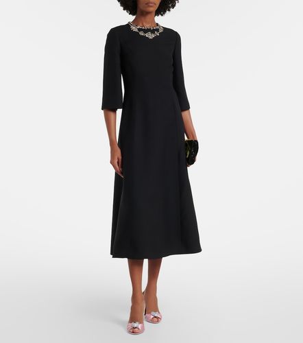 Robe Crêpe Couture à ornements - Valentino - Modalova