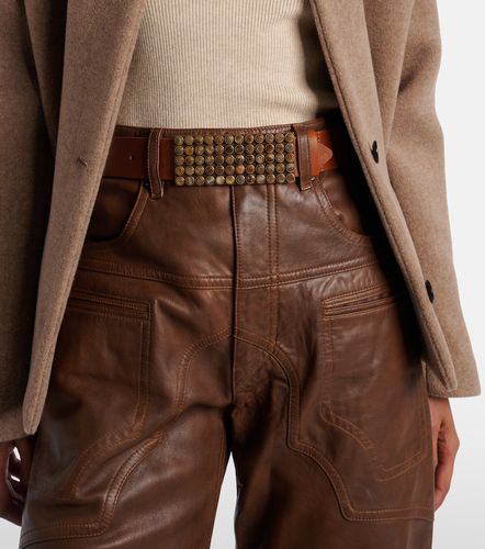 Ceinture Vanesia en cuir à ornements - Isabel Marant - Modalova