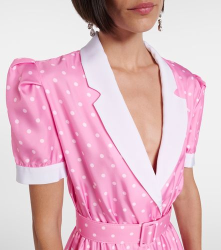 Robe en sergé de soie à pois - Rodarte - Modalova