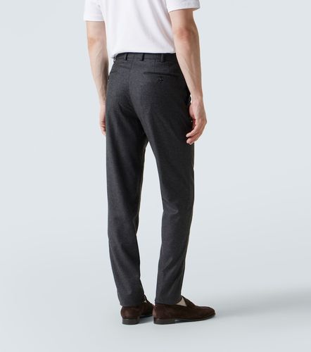 Pantalon droit Carlo en lain et cachemire - Loro Piana - Modalova