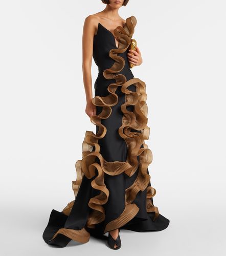 Robe longue Explode en laine et soie - Maticevski - Modalova