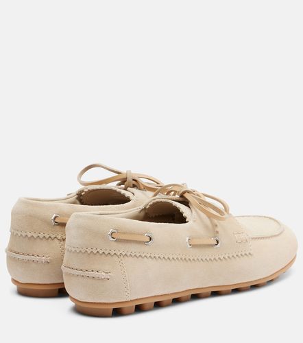 Chaussures bateau H693 en daim - Hogan - Modalova