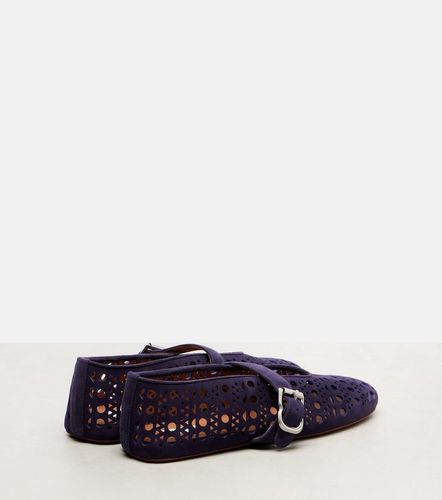 Alaïa Ballerines Vienne en daim - Alaia - Modalova