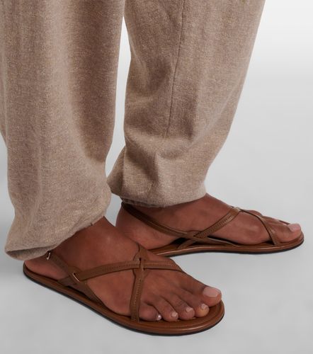 Sandales Malick Strap en cuir - The Row - Modalova