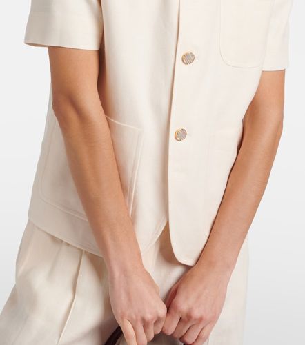 Loro Piana Chemise en lin et laine - Loro Piana - Modalova