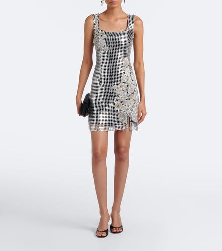 Là Fuori Robe Shell en cotte de mailles à sequins - La Fuori - Modalova