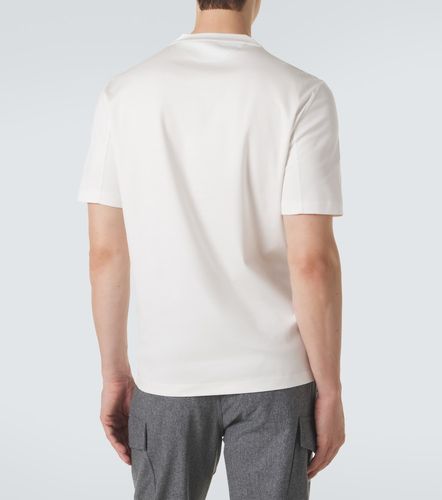 T-shirt en coton à logo - Brunello Cucinelli - Modalova
