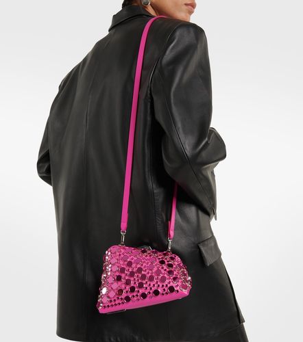 Pochette Midnight en cuir à ornements - The Attico - Modalova