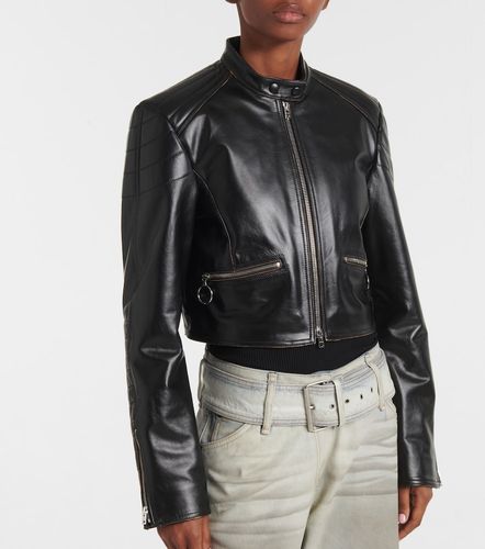 Acne Studios Veste biker en cuir - Acne Studios - Modalova