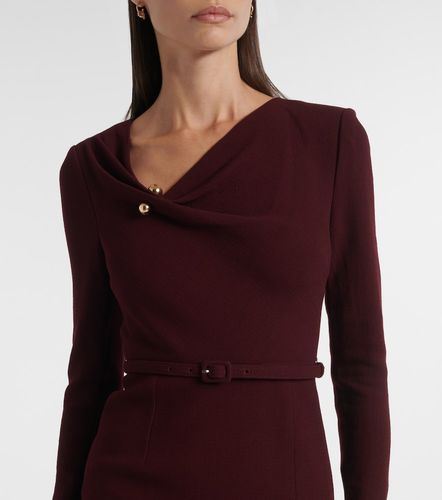 Robe midi en crêpe de laine - Roland Mouret - Modalova