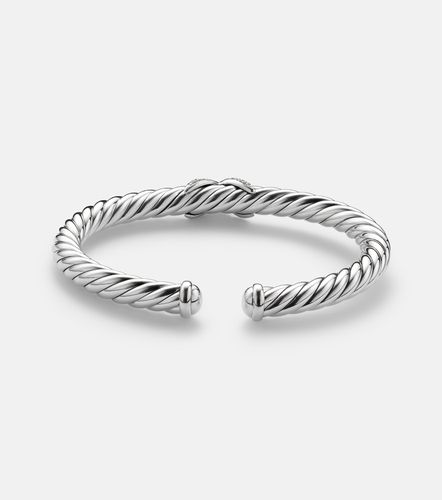 Bracelet Cable Flex® 925 en argent sterling et diamants - David Yurman - Modalova