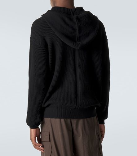 Sweat-shirt à capuche en laine vierge - Rick Owens - Modalova