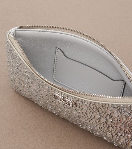 Pochette VLogo en cuir à ornements - Valentino Garavani - Modalova