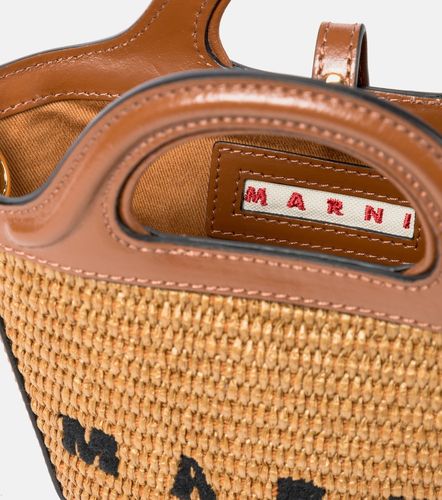 Cabas Tropical Summer Micro en raphia - Marni - Modalova