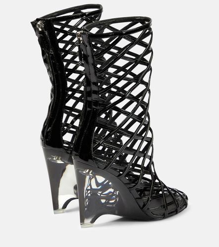 Alaïa Bottines compensées en cuir - Alaia - Modalova