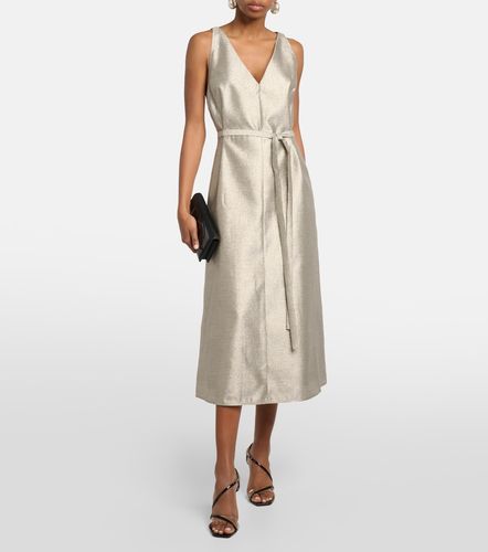 Robe midi Desiree métallisée - Joseph - Modalova