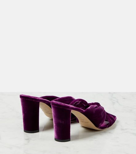 Mules Avenue 85 en velours - Jimmy Choo - Modalova