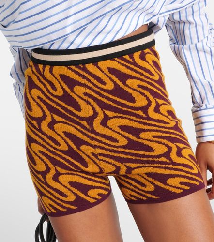 Short taille haute en jacquard - Dries Van Noten - Modalova