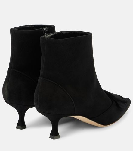 Bottines Baylow en daim - Manolo Blahnik - Modalova