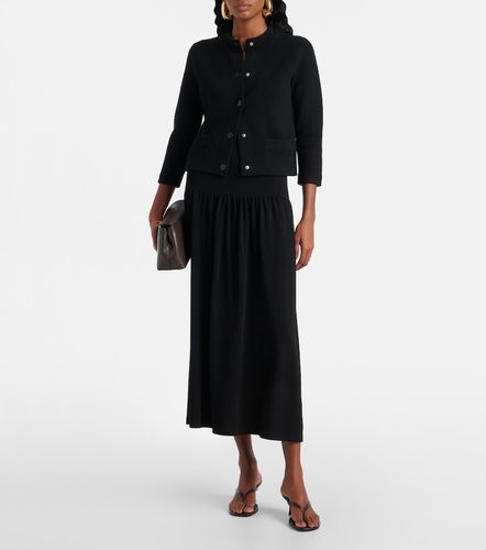 Cardigan en laine et coton mélangés - Vince - Modalova