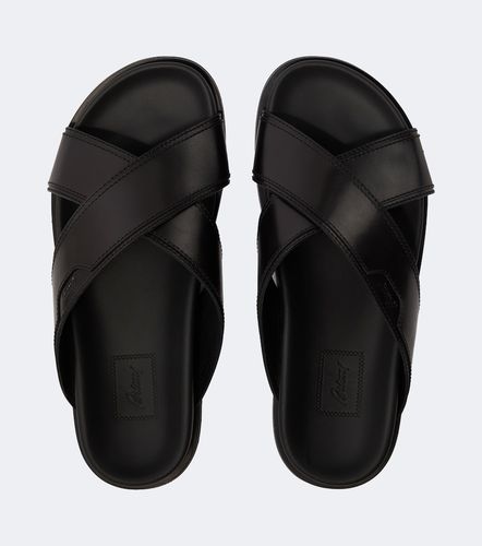 Brioni Mules Criss-Cross en cuir - Brioni - Modalova