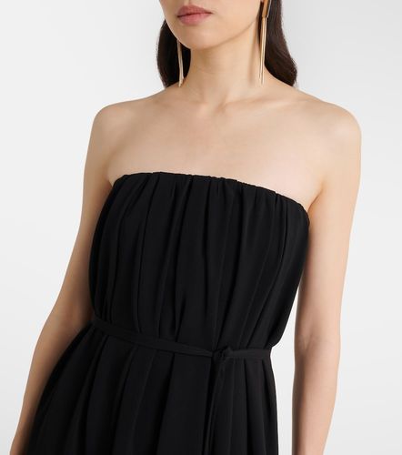 Robe longue bustier Elegante Sax en crêpe - Max Mara - Modalova