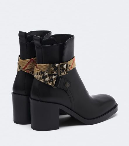 Burberry Bottines Huntley en cuir - Burberry - Modalova