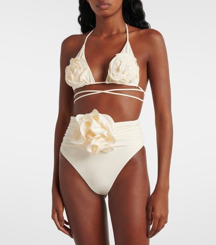Culotte de bikini appliquée taille haute - Magda Butrym - Modalova