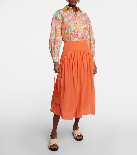 Plan C Chemise en coton à fleurs - Plan C - Modalova
