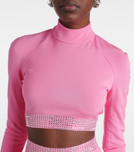 David Koma Crop top à ornements - David Koma - Modalova