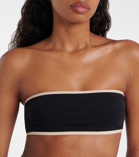 Haut de bikini bandeau en jersey - Toteme - Modalova