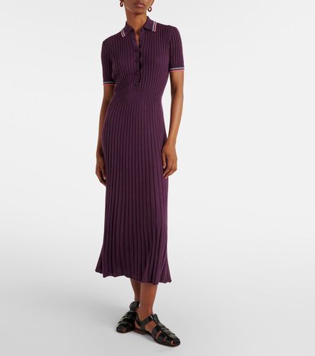 Robe midi Eyot en soie et cachemire - Gabriela Hearst - Modalova