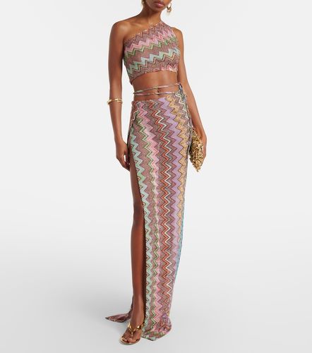 Missoni Top Zigzag en lamé - Missoni - Modalova