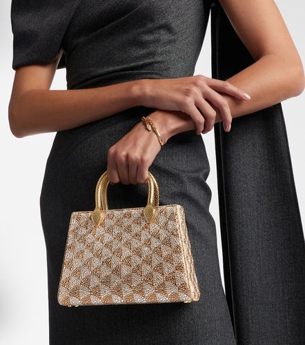 Sac à main Serpentine Duo Small en daim à ornements - Bvlgari - Modalova