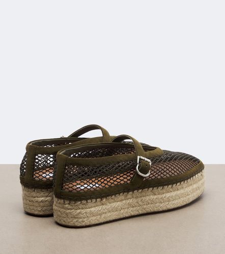 Alaïa Espadrilles compensées Mary Jane - Alaia - Modalova