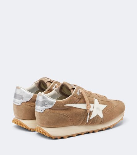 Baskets Running Marathon en daim - Golden Goose - Modalova