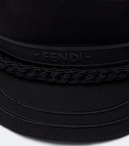 Fendi Casquette gavroche en coton - Fendi - Modalova