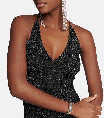 Galvan Robe midi Rhea métallisée - Galvan - Modalova