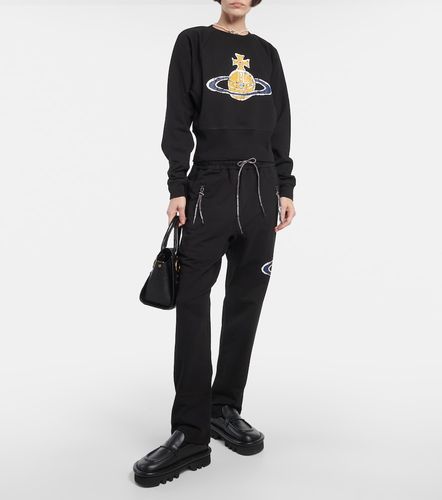 Pantalon de survêtement Orb en coton imprimé - Vivienne Westwood - Modalova