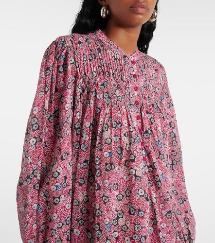 Robe Danael en voile de coton à imprimé - Marant Etoile - Modalova