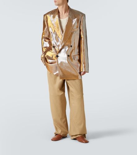Pantalon droit en coton - Dries Van Noten - Modalova