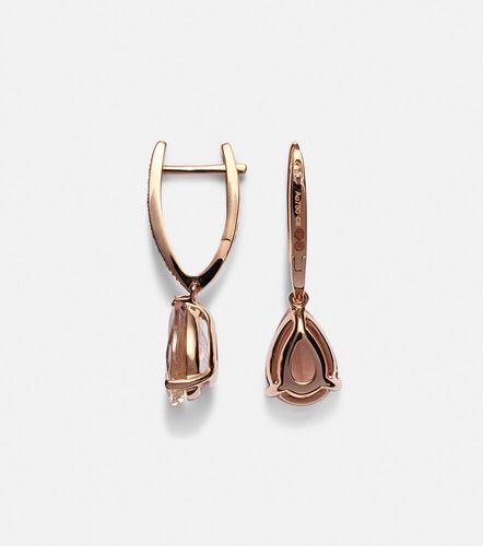 Boucles d'oreilles Blush en or rose 18 ct, diamants et morganites - Bucherer Fine Jewellery - Modalova