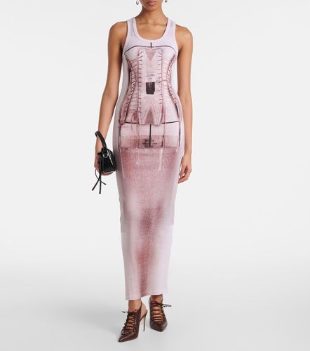 Robe longue Trompe l’œil - Jean Paul Gaultier - Modalova