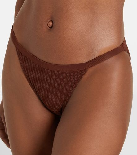 Culotte de bikini Look en jacquard - Eres - Modalova
