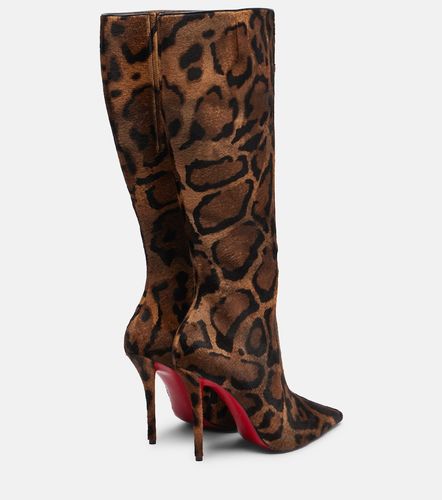 Bottes Miss Z 100 en cuir façon poulain - Christian Louboutin - Modalova
